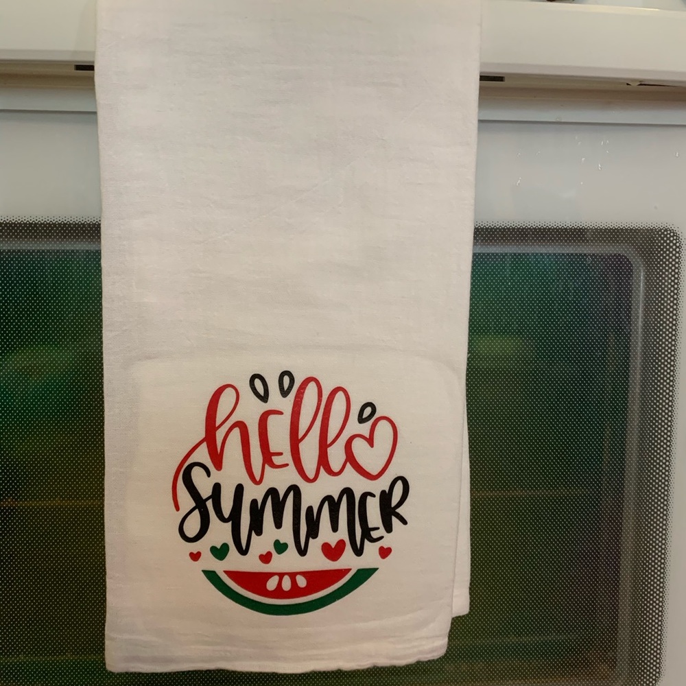 Tea Towels (personalizing Availabile)